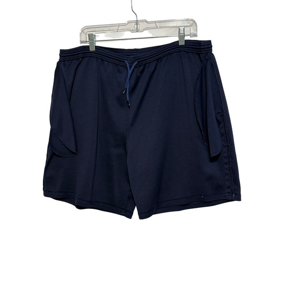 Russell Athletic Other - Russell Athletic Dri-Power Mens XXL Navy Blue Mesh Athletic Gym Shorts Pockets